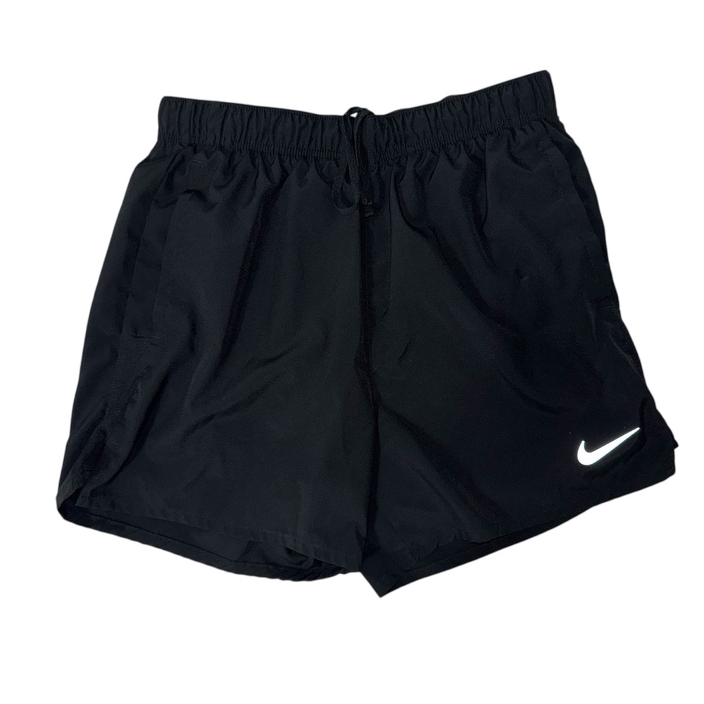 Nike Men Black Dri-FIT Lightweight Athletic Running Shorts